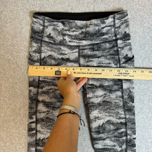 Lululemon Pace Rival Long Leggings Womens 4 Power Luxtreme Hazy Workout Gym Camo - Picture 9 of 14